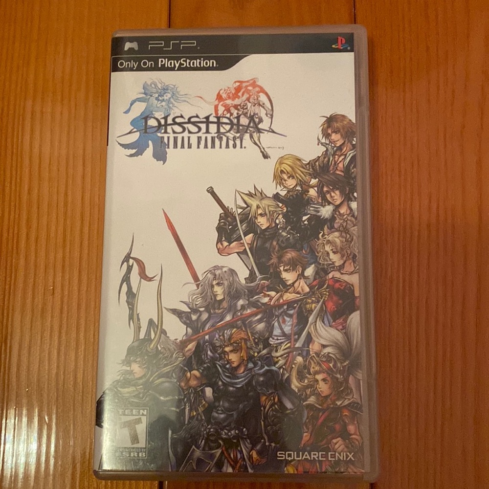 PSP Dissidia Final Fantasy game